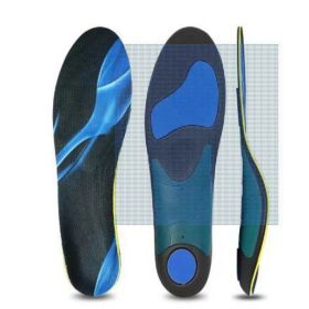 Arch Support Flat Foot Sports Shock Absorption Insole (Option: Blue Differentiation-M 40to41 265mm)