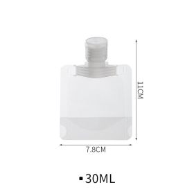Disposable Travel Skincare Cosmetic Subpackaging Bags (Option: 30ML)