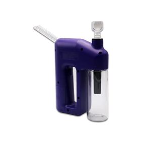 Portable Handheld Smoke Pipe Electric Water Absorption Aid (Color: Purple)