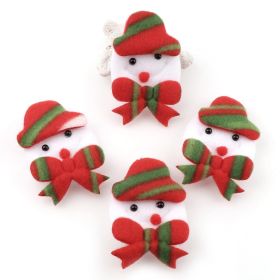 10 Pcspack Santa Claus Series Decorations (Option: 54x80mm)